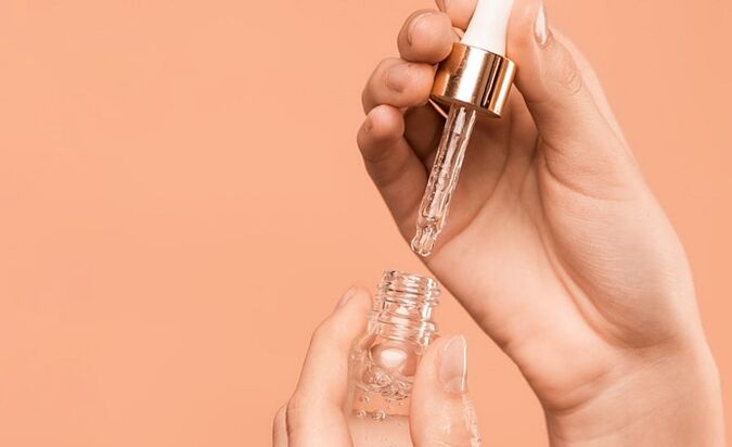 Bir şişe yüz yağı